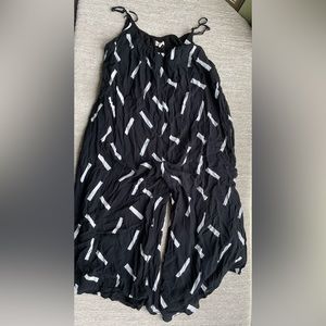Urban Outfitters Jumpsuit- Black and white